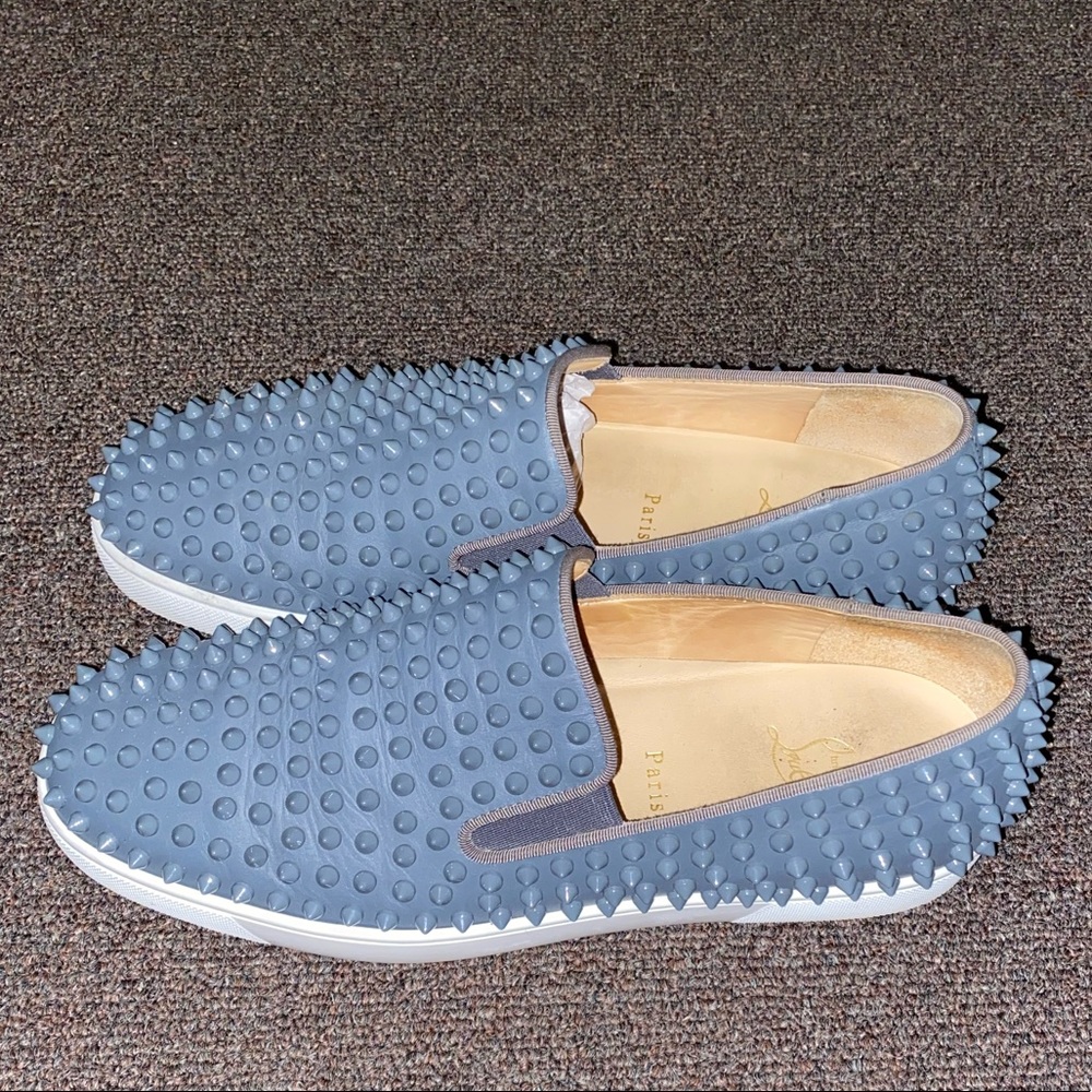 Grey Christian Louboutins Rollerboat